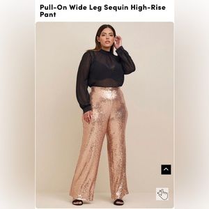 Sequin Pants. Torrid